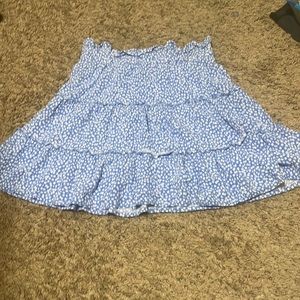 Wilde Fable Dainty Flower Mini Skirt